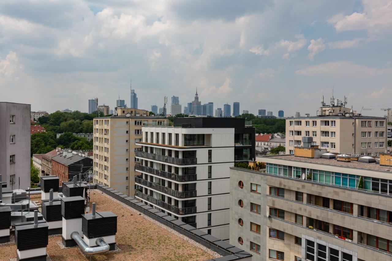 View Apartment Powisle Warschau Exterior foto